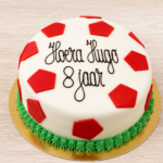Voetbaltaart rond