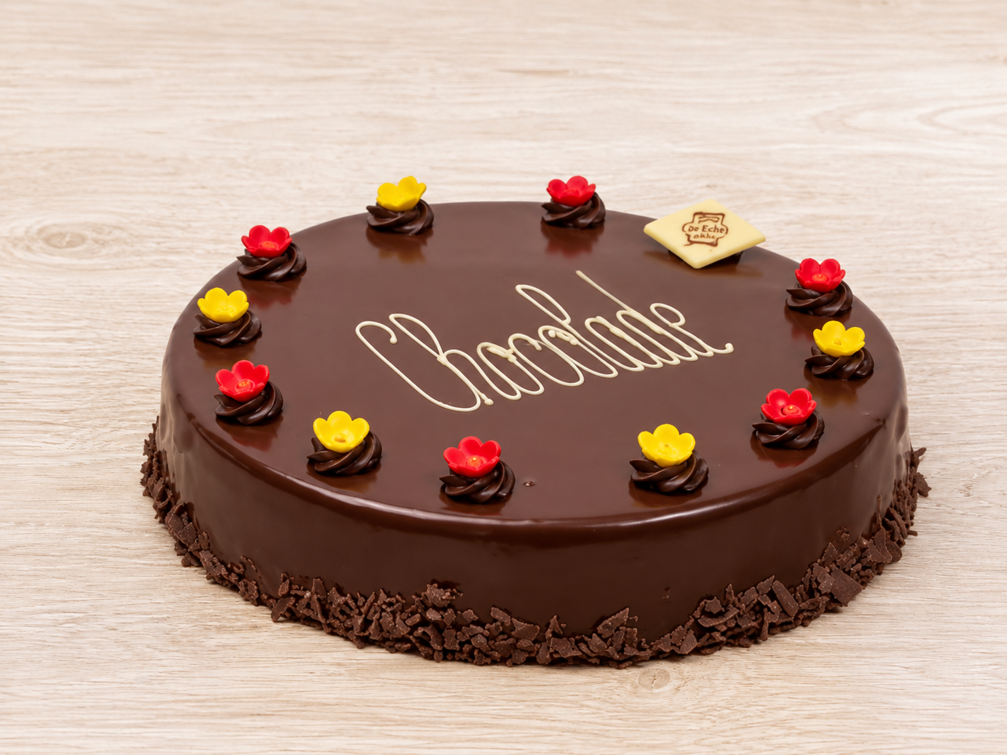 ChatGPT Image Sep 8, 2026, 02_12_34 PM Chocoladetaart rond - Afbeelding 1