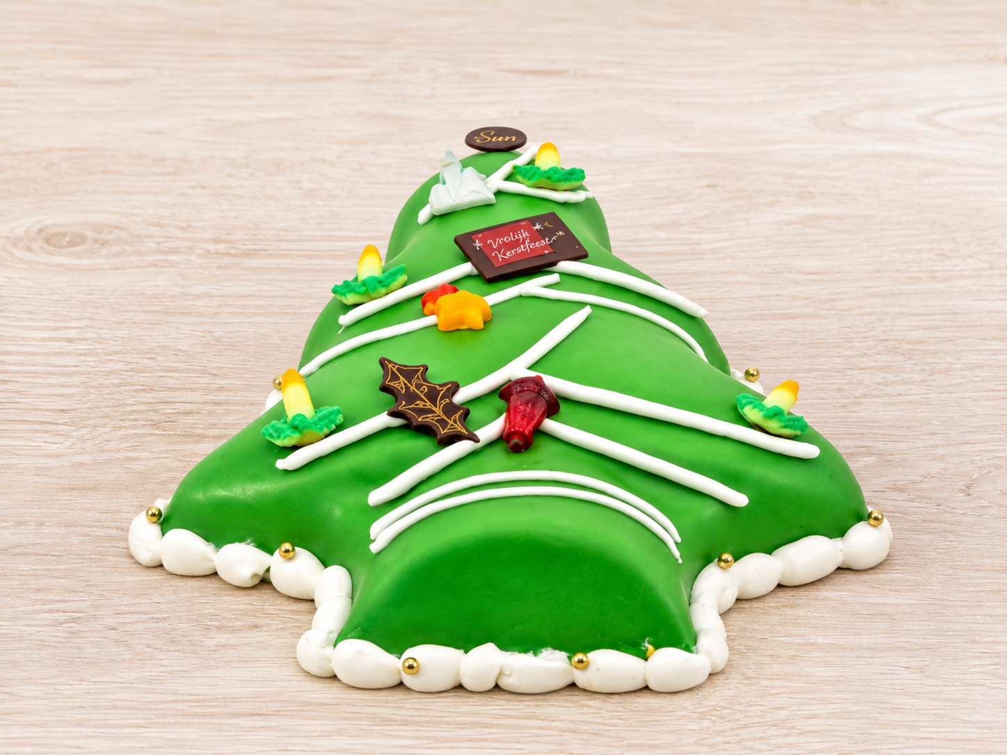 ChatGPT Image Sep 9, 2026, 03_47_19 PM Kerstboom taart 12 p. - Afbeelding 1