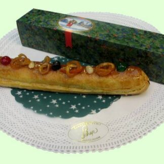 Roomboter amandel kersttstaaf 250g.