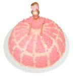 Barbietaart klein