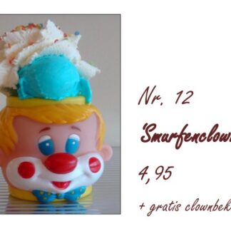 Smurfenclown (met gratis beker!)
