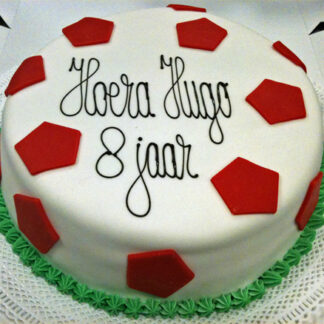 Voetbaltaart rond